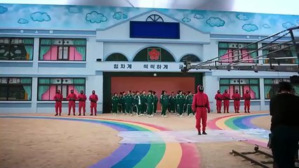 Making Of SQUID GAME- SEASON 2 - Best Of Behind The Scenes, Stunts, Set Visi