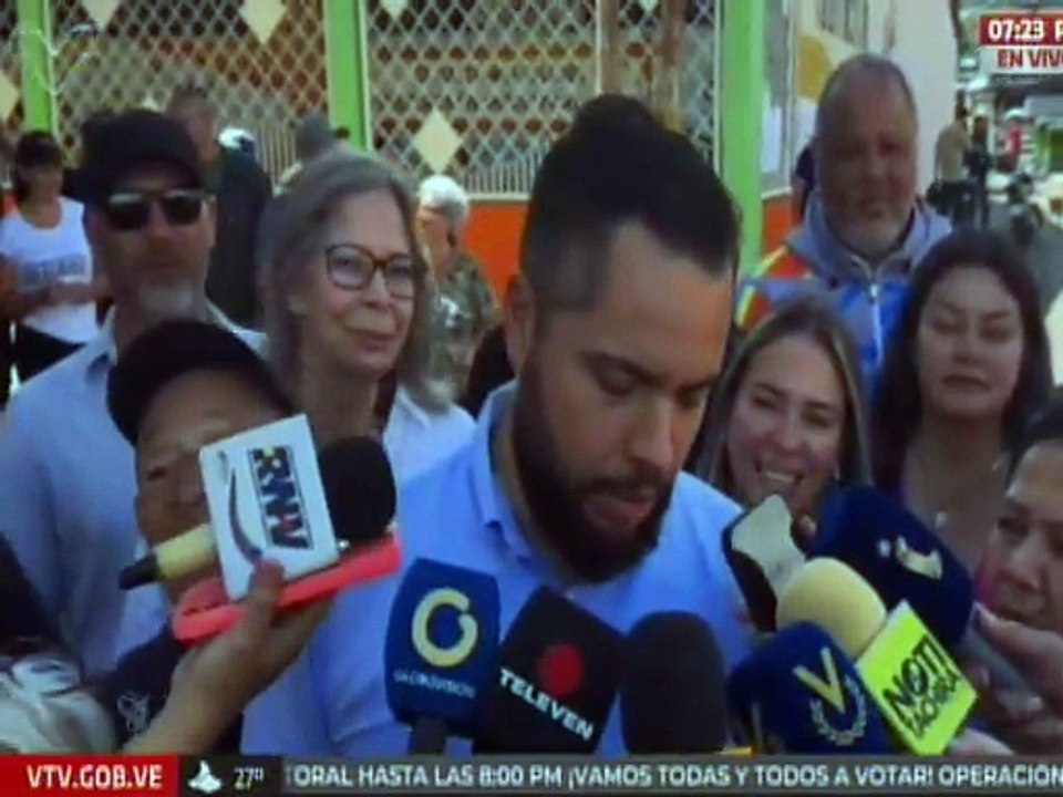 Ministro Julio García: Hemos visto una participación fluida y el proceso es sumamente rápido