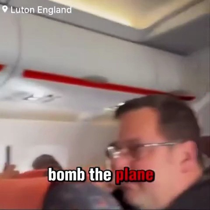 Hombre en avión