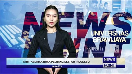TARIF AMERIKA BUKA PELUANG EKSPOR INDONESIA - NEWS POINT