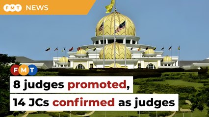 8 judges promoted, 14 JCs confirmed as judges, say sources