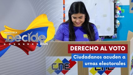 El pueblo venezolano ejerce su derecho al voto en las Elecciones Municipales 2025