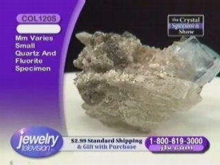 COL120S - Varies Small Quartz And Fluorite Specimen