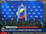 Vpdte. Padrino resaltó que el Plan República garantizó la seguridad del pueblo durante las elecciones