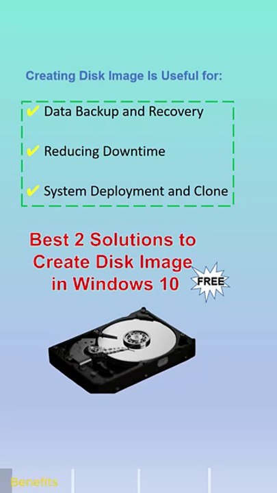 [Top 2 Ways] to Create a Disk Image in Windows 10