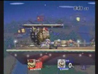Brawl SN3S (Bowser) Vs ROB59 (Luigi)
