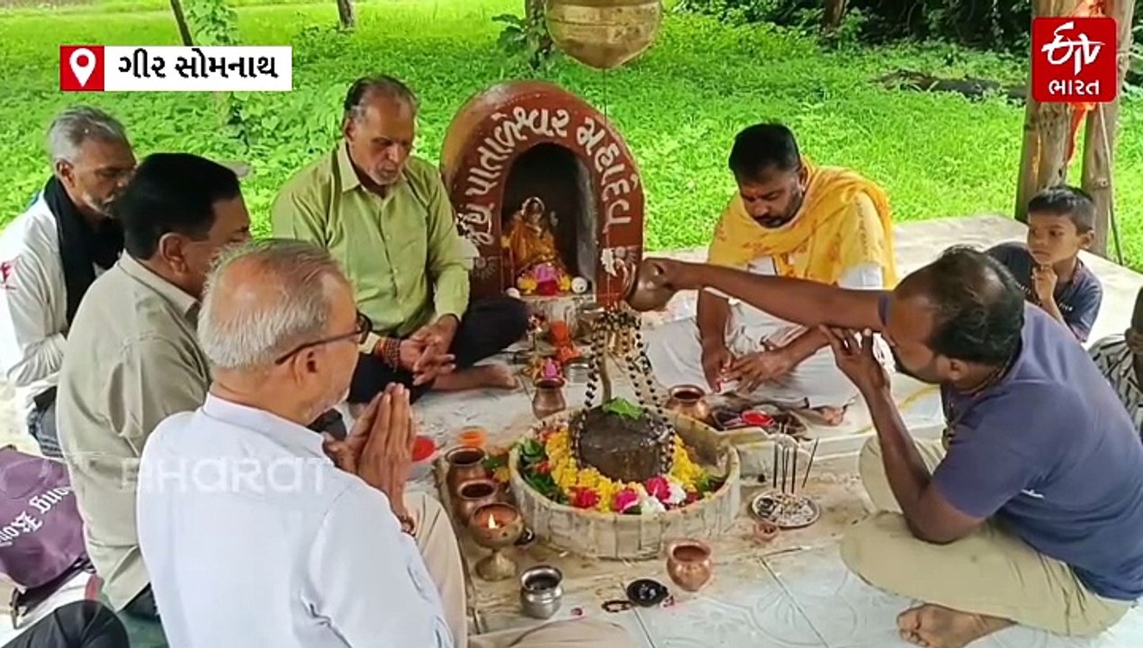 વર્ષમાં માત્ર બે વાર દર્શન આપતા "પાતાળેશ્વર મહાદેવ", પાંડવો અને સિંહ સાથે ખાસ સંબંધ