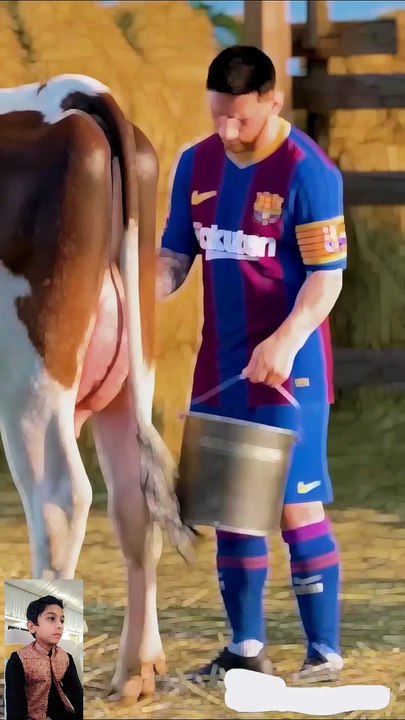Ronaldo and Messi farmers