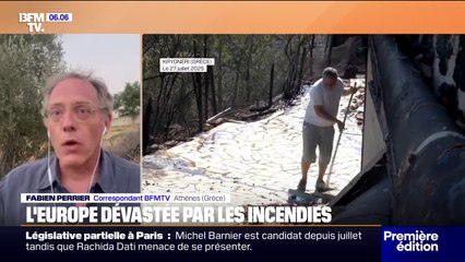 La Grèce frappée par de multiples incendies