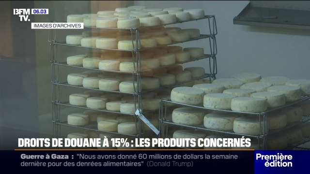 Fromage, luxe, automobile, vin...ces industries concernées par la hausse des droits de douane américains