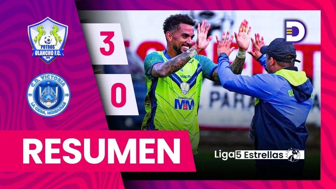 Olancho FC 3 - 0 Victoria | Jornada 2 | Liga Nacional - Apertura 2025 - 2026