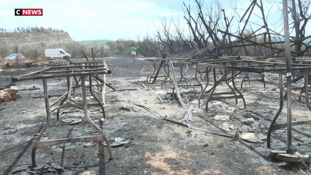 Aude : les feux de Sigean ont ravagé 630 hectares
