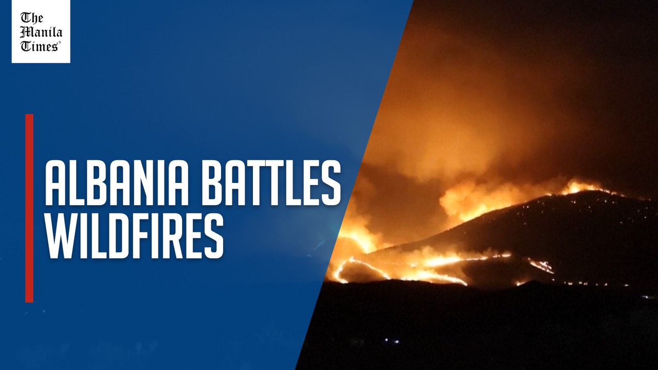 Strong winds and heat drive wildfires across Albania's southern districts