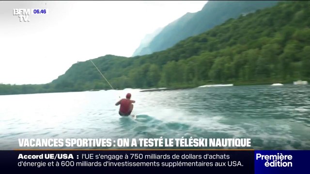 Le téléski nautique, une activité en plein air à essayer durant les vacances d'été