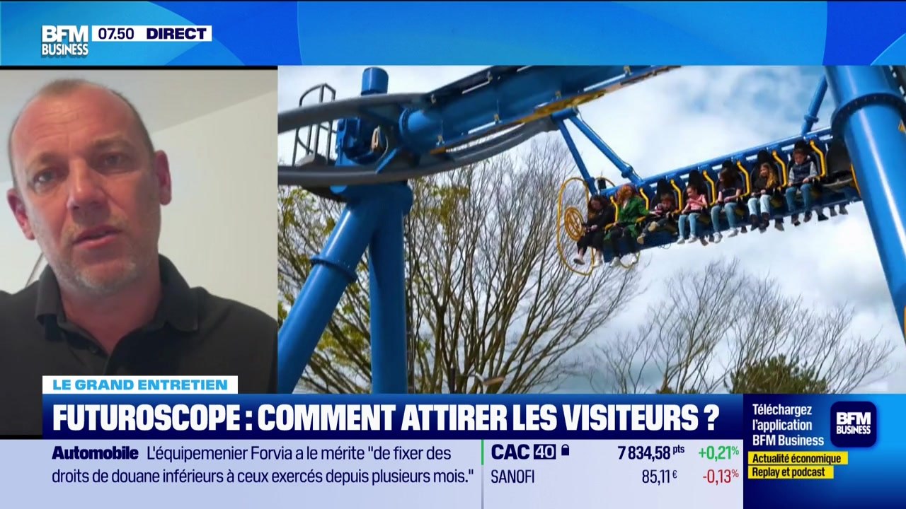 Le Grand entretien : Futuroscope, parc d'attractions historique - 28/07