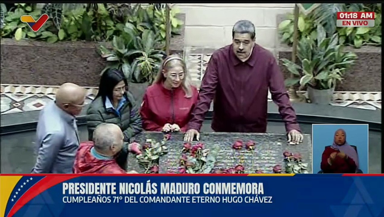 Presidente Maduro conmemora cumpleaños 71º del Comandante Eterno Hugo Chávez
