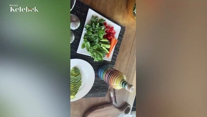 Defne Samyeli'nin kahvaltısı sosyal medyada gündem oldu!