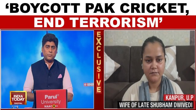 Always had faith in Indian Army: Pahalgam attack victim's wife on Op Sindoor