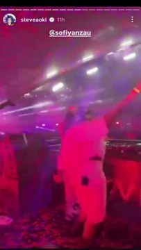 Steve Aoki and Sofiya Nzau at TomorrowLand 2025