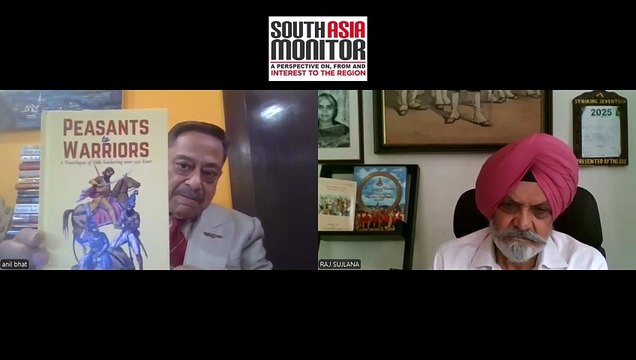 Lt Gen RS Sujlana (Retd.), former Commandant, Indian Military Academy, speaks with Col Anil Bhat (Retd.) on his latest book, Peasants to Warriors: A Travelogue of Sikh Soldiering | SAM Conversation