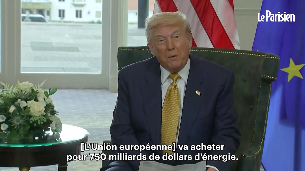 Donald Trump et Ursula von der Leyen concluent un accord commercial de 15% de tarifs douaniers