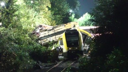 Le déraillement d'un train en Allemagne a fait trois morts