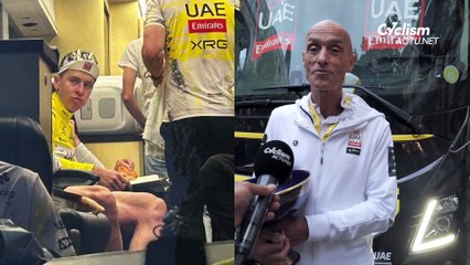 Tour de France 2025 - Mauro Gianetti : "On se dit qu'on a de la chance d'avoir un champion comme Tadej Pogacar"