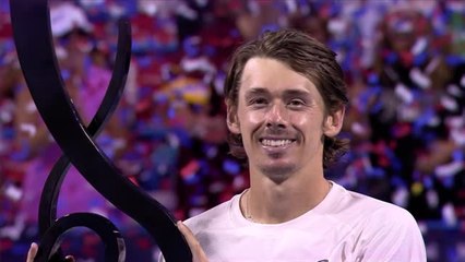 Washington - De Minaur sauve 3 balles de match et s'impose face à Davidovich Fokina en finale