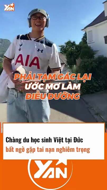 Chàng du học sinh Việt tại Đức bất ngờ gặp tai nạn nghiêm trọng
