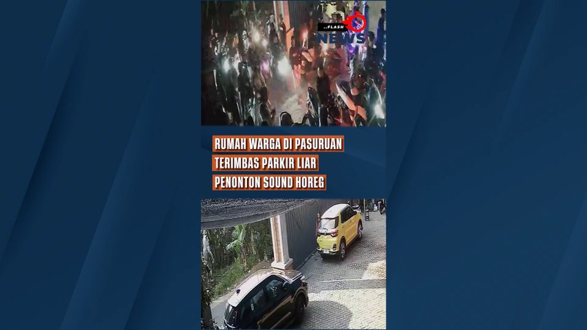 Rumah Warga di Pasuruan Terimbas Parkir Liar Penonton Sound Horeg