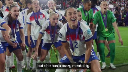 'Superhuman' - England react to Bronze playing Euro 2025 with fractured tibia