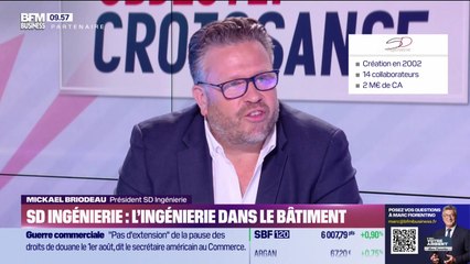 Mickael Briodeau (SD ingénierie): SD ingénierie, l'ingénierie dans le bâtiment - 28/07