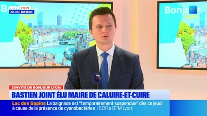 Bastien Joint (LR) a été élu Maire de Caluire-et-Cuire.