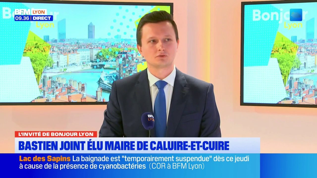 Bastien Joint (LR) a été élu Maire de Caluire-e...