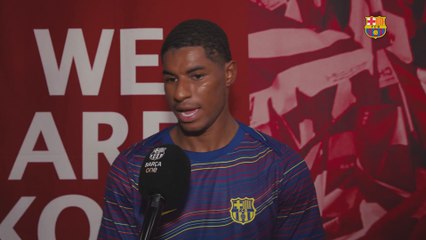MARCUS RASHFORD'S FIRST WORDS after DEBUT with FC BARCELONA