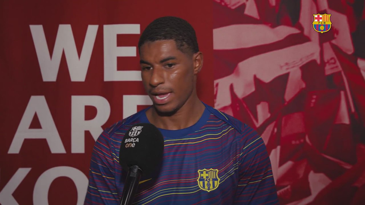 MARCUS RASHFORD'S FIRST WORDS after DEBUT with FC BARCELONA