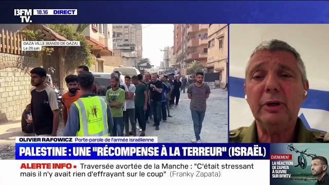 Olivier Rafowicz, porte-parole de l'armée israélienne, accuse les journalistes internationaux de mensonges en direct sur BFM ce jeudi 25 juillet 2025