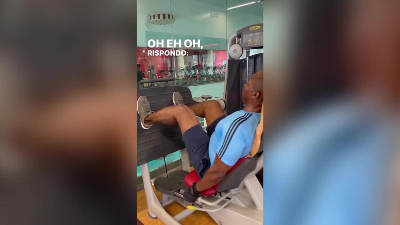 Il video di Aboubakar Soumahoro in palestra: «Tvb Italia, sei la mia dolce metà»