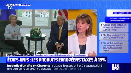 États-Unis : les produits européens taxés à 15% - 28/07