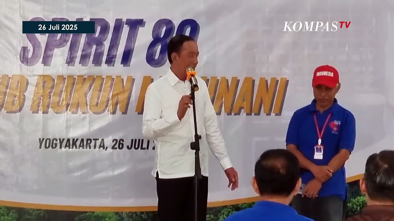 Jokowi Curhat Isu Ijazah Saat Reuni UGM: Ini Politik, Bukan Soal Asli atau Palsu