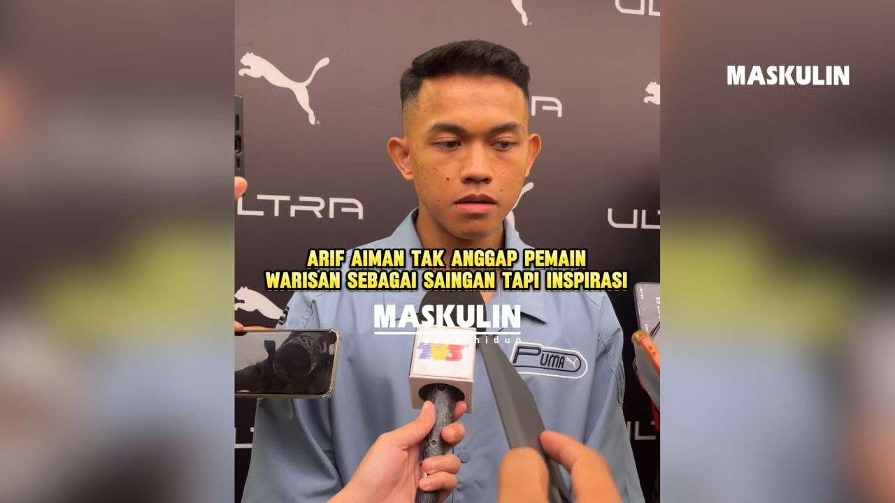 Arif Aiman Tak Anggap Pemain Warisan Sebagai Saingan Tapi Inspirasi