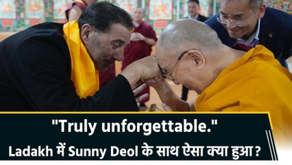 Sunny Deol की Ladakh Journey हुई और भी खास! 14th Dalai Lama से हुई मुलाकात