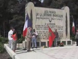 2ème cérémonie commémorative de la Division Marocaine