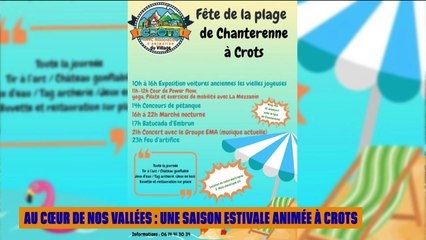 Au cœur de nos vallées du vendredi 25 juillet 2025 - Une saison estivale animée à Crots