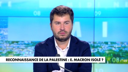 Edouard Lavollé sur l'annonce de la reconnaissance de l'Etat de Palestine par Emmanuel Macron