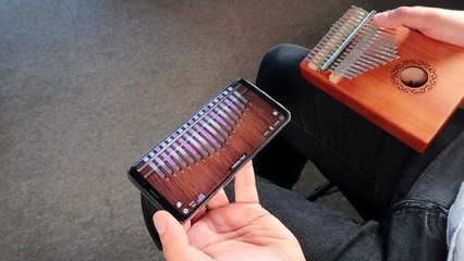 Comparing the Kalimba Android App VS the Real Kalimba