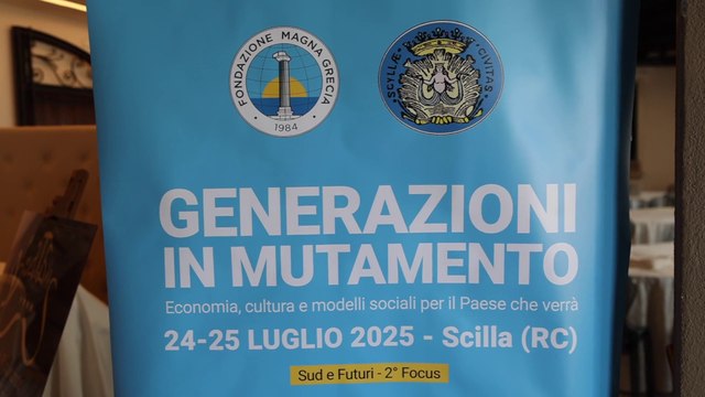 Generazioni in mutamento, a Scilla convegno di Fondazione Magna Grecia