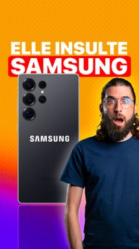 ELLE A OSÉ INSULTER SAMSUNG😱