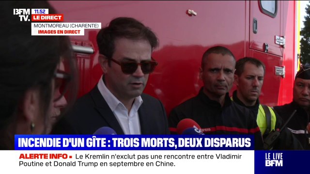 Incendie d'un gîte en Charente: une enquête ouverte pour homicide involontaire ou blessures involontaires contre X