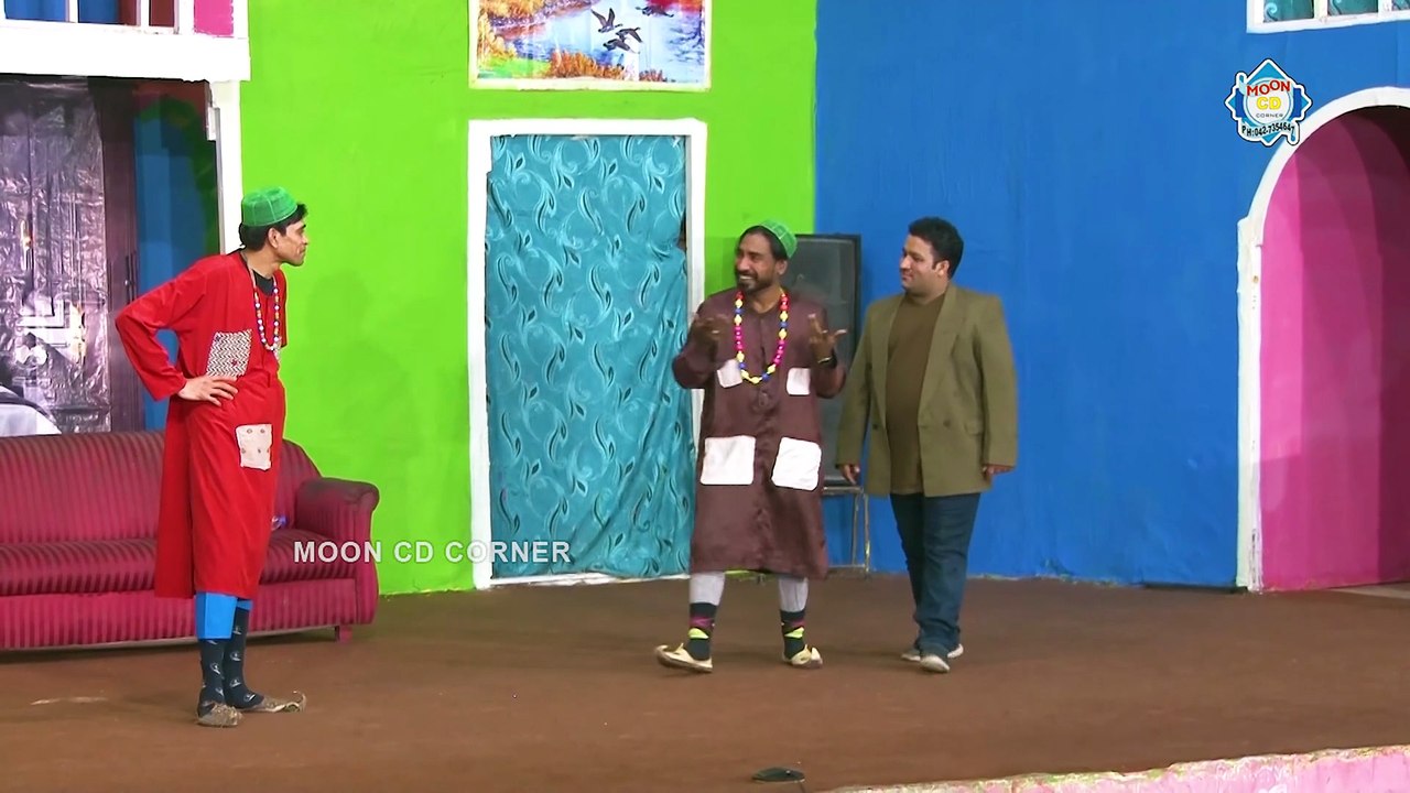 Amjad Rana and Goshi 2 with Zulfi and Nadeem Chitta New Stage Drama Comedy Clip 2022